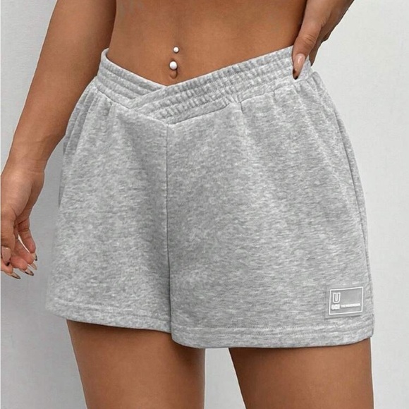 Comfy shorts lounge set- light gray - Picture 1 of 5